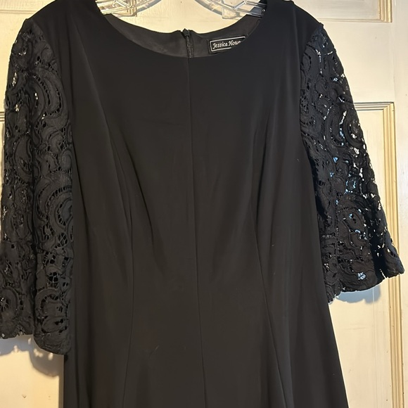 Black midi dress - Picture 5 of 9